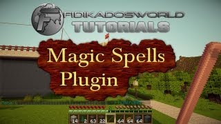 26:06 Repeat youtube video Magic Spells - Minecraft Bukkit Plugin 1.2.5 - Minecraft ist keine