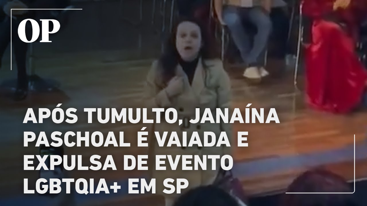 Após tumulto Janaina Paschoal é vaiada e expulsa de evento LGBTQIA+