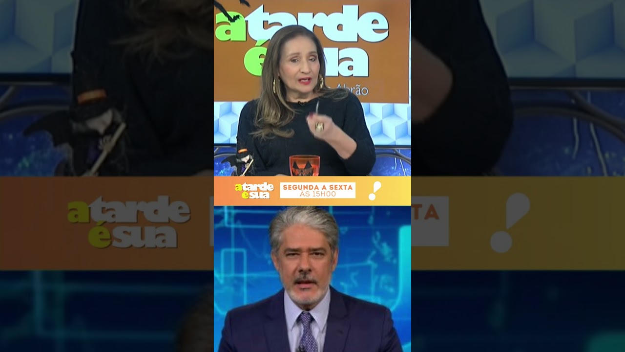 “Por enquanto vão parecer que são férias”, diz Sonia Abrão sobre saída de Bonner do Jornal Nacional