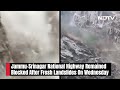 Massive Landslide At Jammu-Srinagar Highway, Hundreds Of Vehicles Stranded  - 01:05 min - News - Video