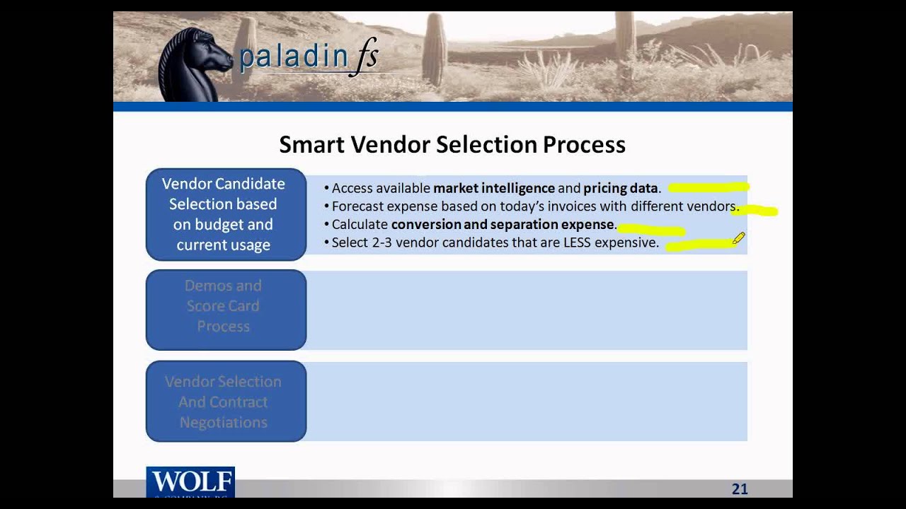2012 09 11 14 00 Goodbye RFP, Hello Smart Vendor Selection - YouTube