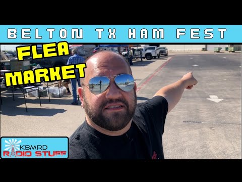 Belton Texas Ham Fest 2022 Flea Market Walk Through