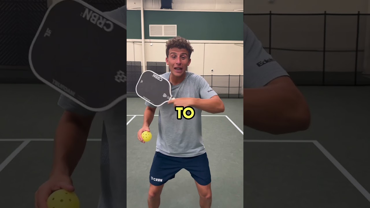 3 Mistakes causing you to have slow hands! #pickleballtips #pickleball #shorts