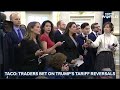Trump Taco | Dont Ever Say What You Said : Donald Trump Snaps At Reporter Over TACO Query  - 01:39 min - News - Video