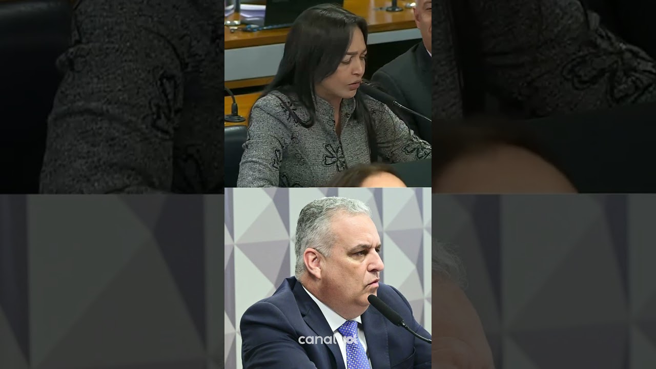 Senadores batem boca durante CPMI do INSS Tigrão pra cima de mim