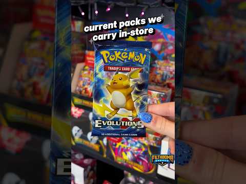 Our current pokemon pack selection ✨ #pokemoncards