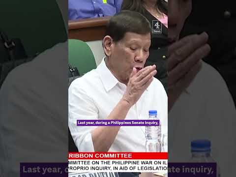 Why was Duterte arrested?