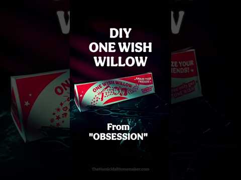 DIY One Wish Willow from the horror film "Obsession"