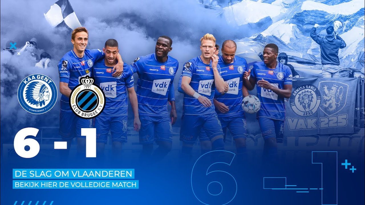 KAA Gent - Club Brugge: FULL GAME