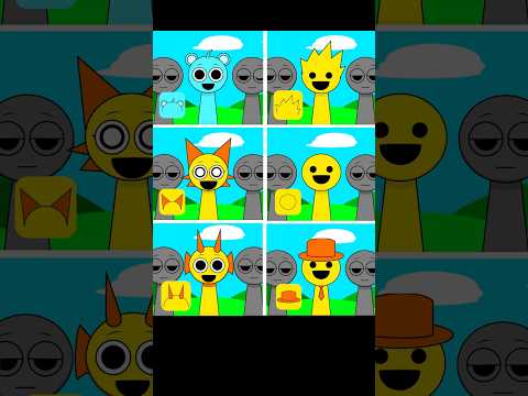 EVERY Characters From Sprunki Phase 1 SWAP