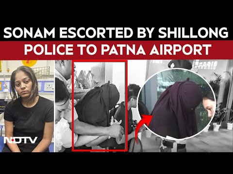 Meghalaya Murder Case LIVE | Meghalaya Police brings Sonam Raghuvanshi to Patna Airport
