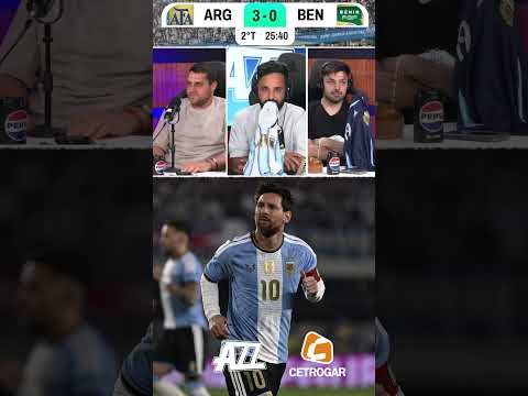 EL ÚLTIMO GOL <strong>DE</strong> MESSI EN LA SELECCIÓN - #argentina #messi #seleccionargentina #<strong>benin</strong> #scaloni