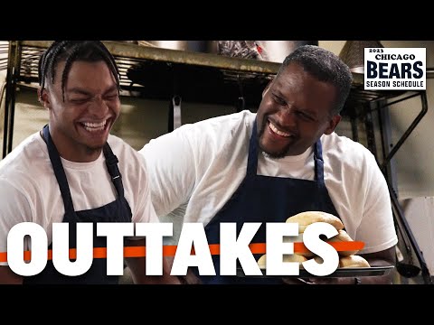 Outtakes from the 2023 Schedule Release Video | Chicago Bears video clip