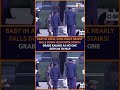 Usha Vance Loses Balance While Carrying Baby Stepping Off Helicopter | Brief Scare
