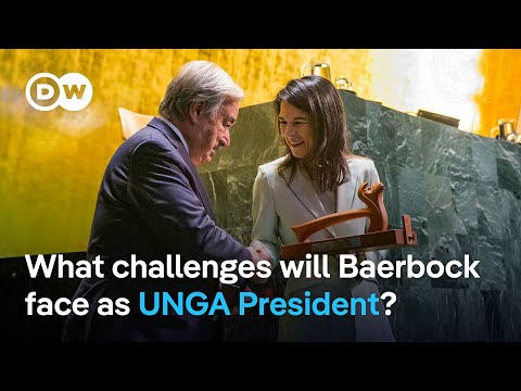 Baerbock begins new job leading UN General Assembly | DW News