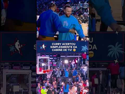 Stephen Curry acerta de qualquer lugar! 🤯 #nba