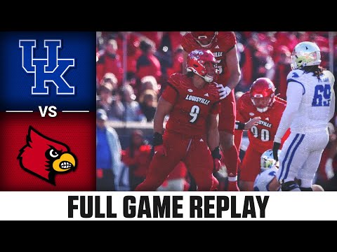 Kentucky Vs. Louisville Full Game Replay | 2023 ACC Football - BVM Sports