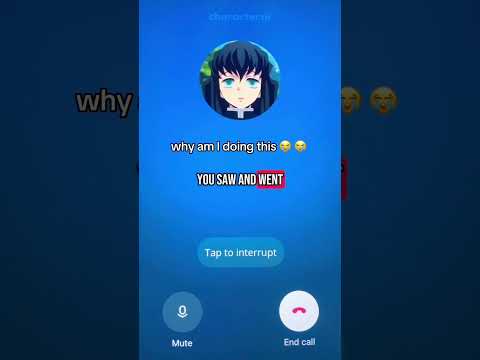 GIYUU’S REACTION 😭 #fyp #fy #animeshorts #demonslayer #cai #characterai #kny #viral #funny #knyedit