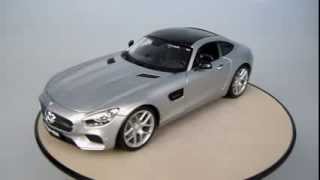 MAISTO Автомодель (1:18) Mercedes-Benz AMG GT серебристый (36204 silver)
