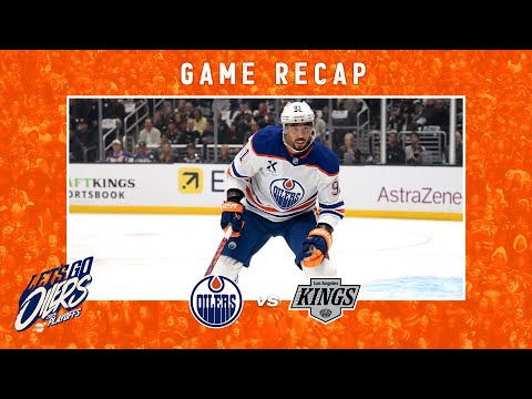 HIGHLIGHTS | Oilers at Kings Game 2 04.23.25