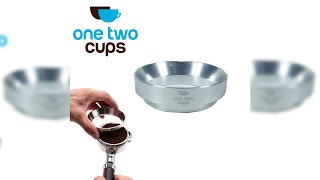 Pratinjau video produk One Two Cups Dosing Ring Portafilter Espresso Magnetic Aluminium 58mm - YXA44