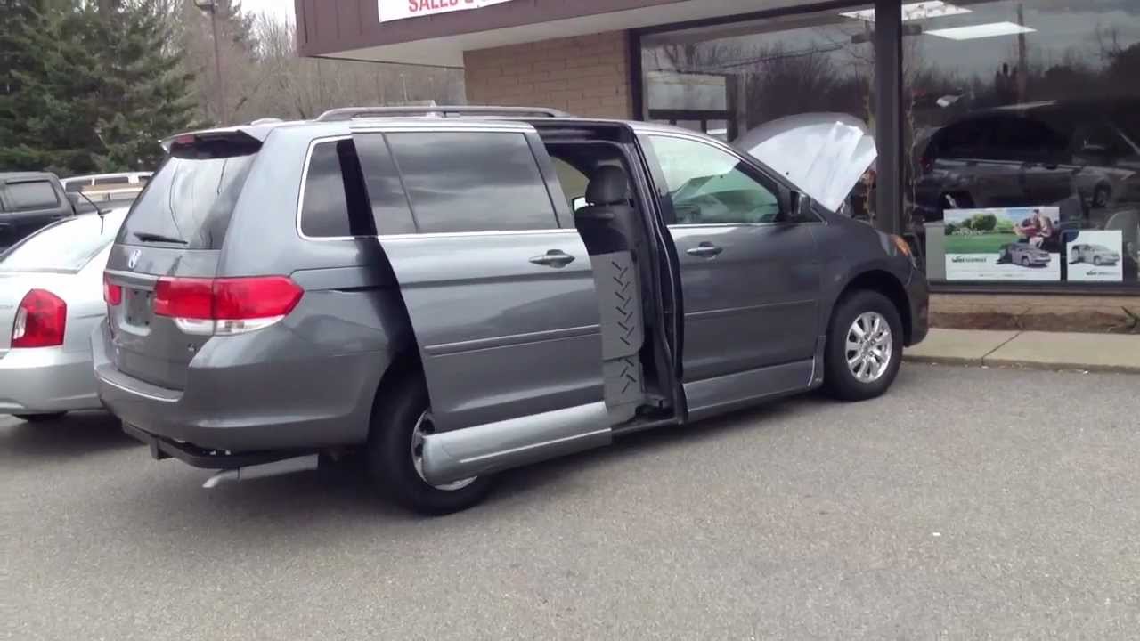 Honda odyssey wheelchair van