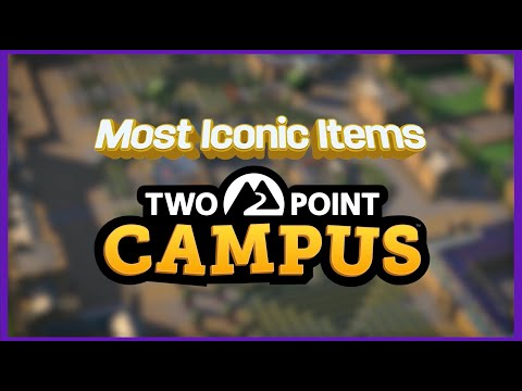 The Most Iconic (and ridiculous) Items in Two Point Campus!