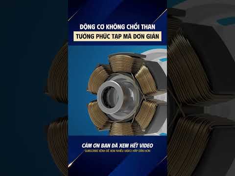 Động cơ không chổi than, tưởng phức tạp mà đơn giản #khongchoithan #dongcodien #vatly #dongco #moto