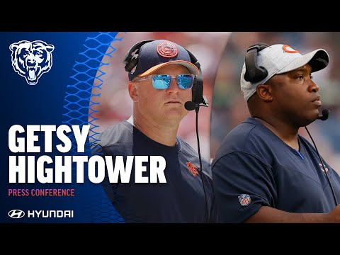 Getsy and Hightower media availability | Chicago Bears video clip