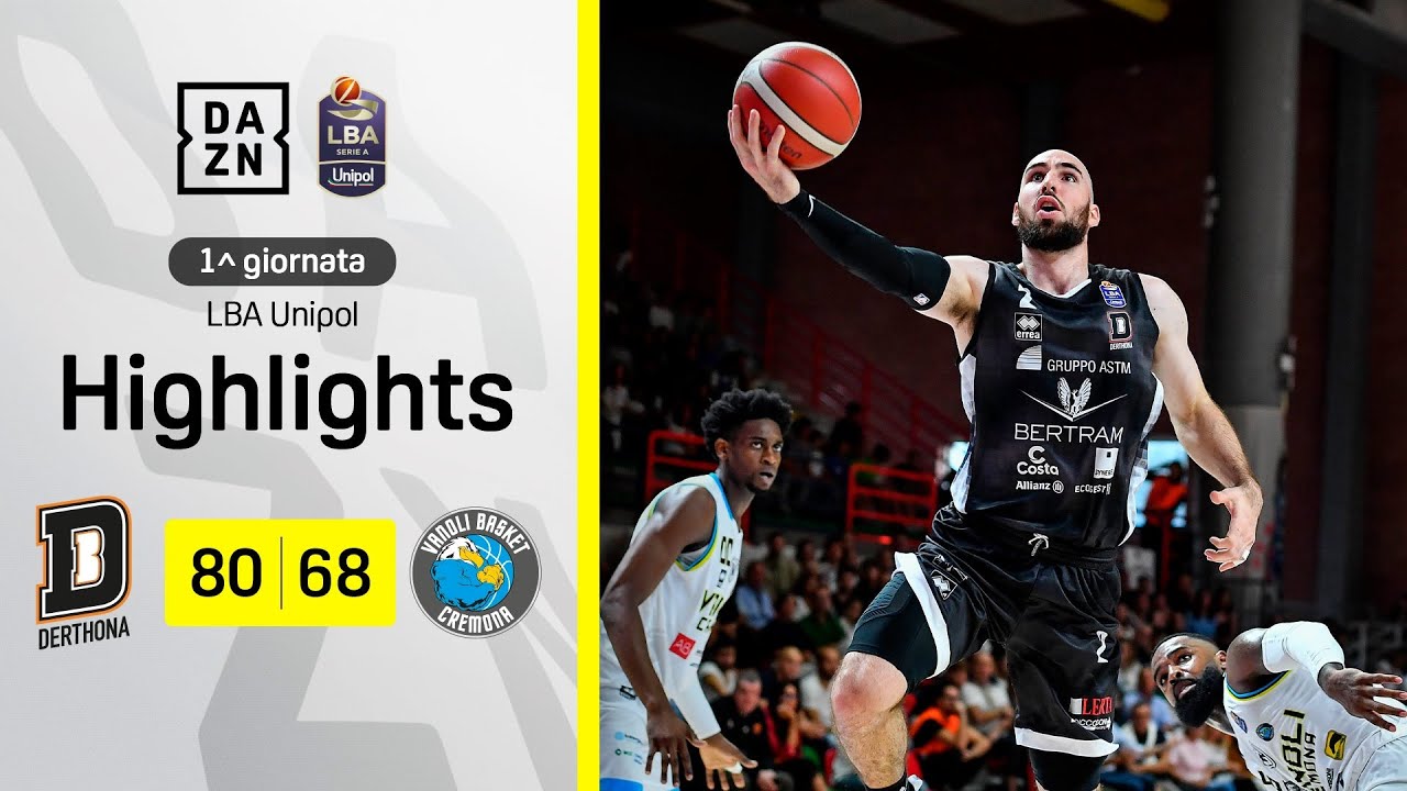 Tortona NON SBAGLIA all’esordio: Tortona-Cremona 80-68 | LBA | DAZN Highlights