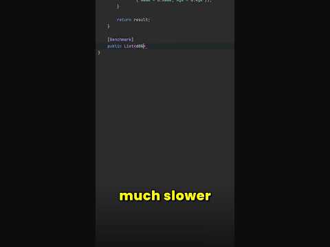 EF Core projections are awesome in C#