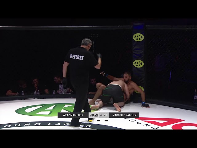 Магомед Закриев Грозный vs Араз Мамедов Краснодар ACA YE 12 Sport MMA UFC 2020  ACA YE 15