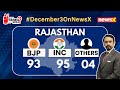 #December3OnNewsX | BJP Vs Cong’s Neck-To-Neck Battle In R’than | NewsX From Jaipur BJP Office