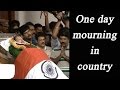 Jayalalithaa funeral- Centre declares one day mourning