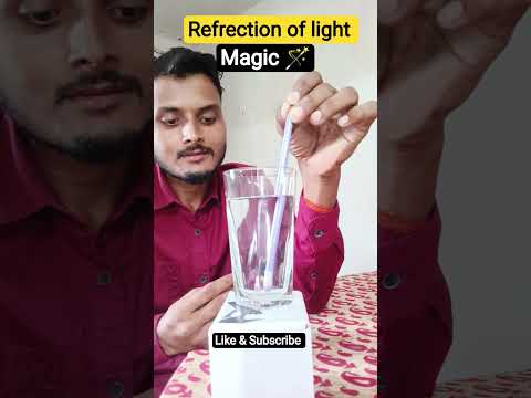 💡 Refraction Ka Chhota Magic Trick ! #shorts #experiment #science #physics #light #viral #trending