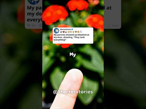 My parents showed up bloodied at my door, shouting, “They took everything!”