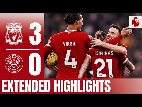 Extended Highlights: Mo Salah & Diogo Jota goals in Anfield win | Liverpool 3-0 Brentford