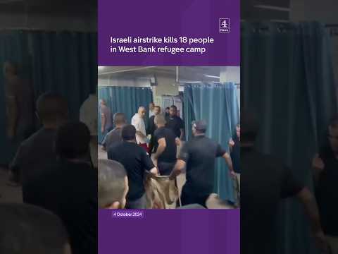 Israeli airstrike kills 18 in refugee camp