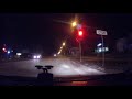 Видеорегистратор обзор Artway AV-700 ночью в городе при фонарях