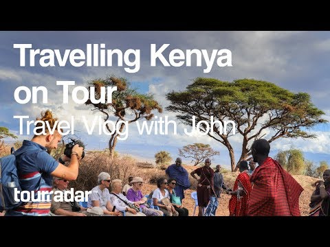 Travelling Kenya on Tour: Travel Vlog with John