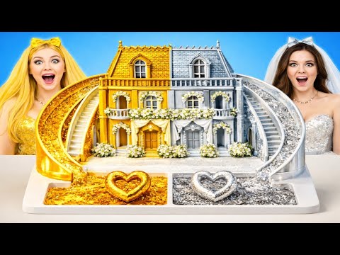 1-STAR VS 5-STAR ROOM MAKEOVER 💋 Things To Make Out Of Cardboard 💍 Decoration Ideas By 123 GO!