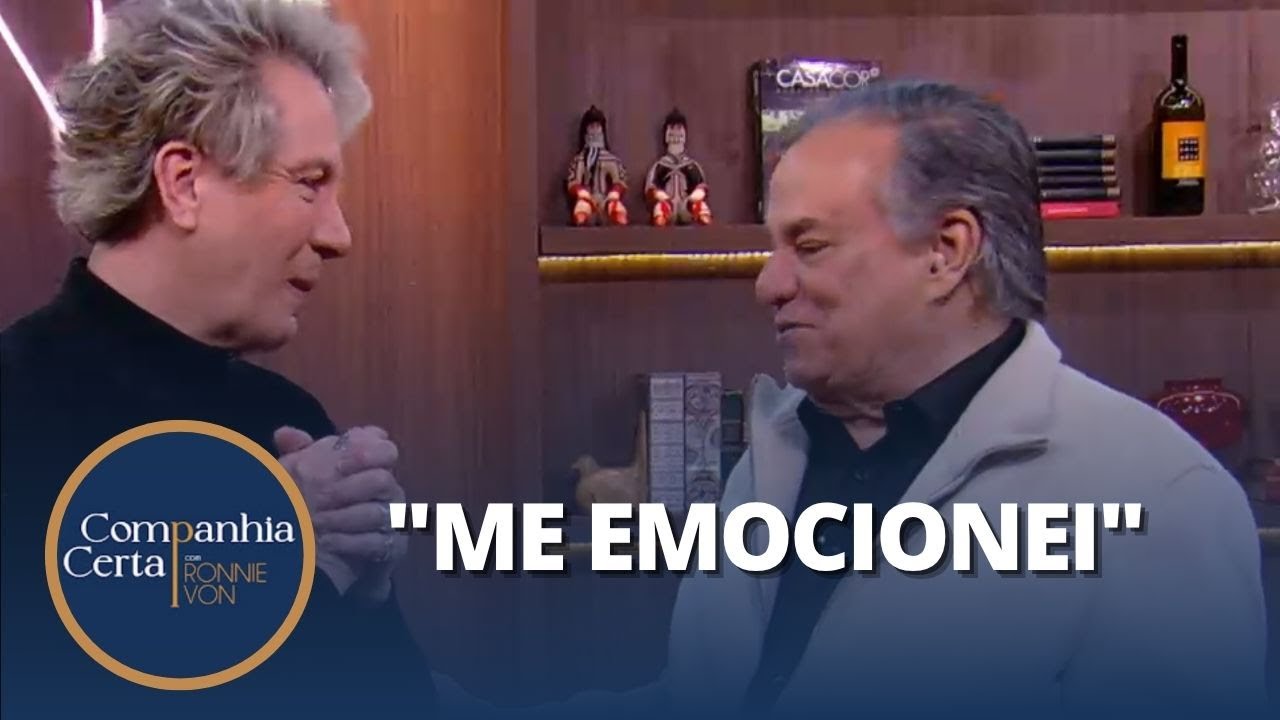 Eduardo Martini revive Clodovil no teatro e emociona Ronnie Von: “Eu chorei”
