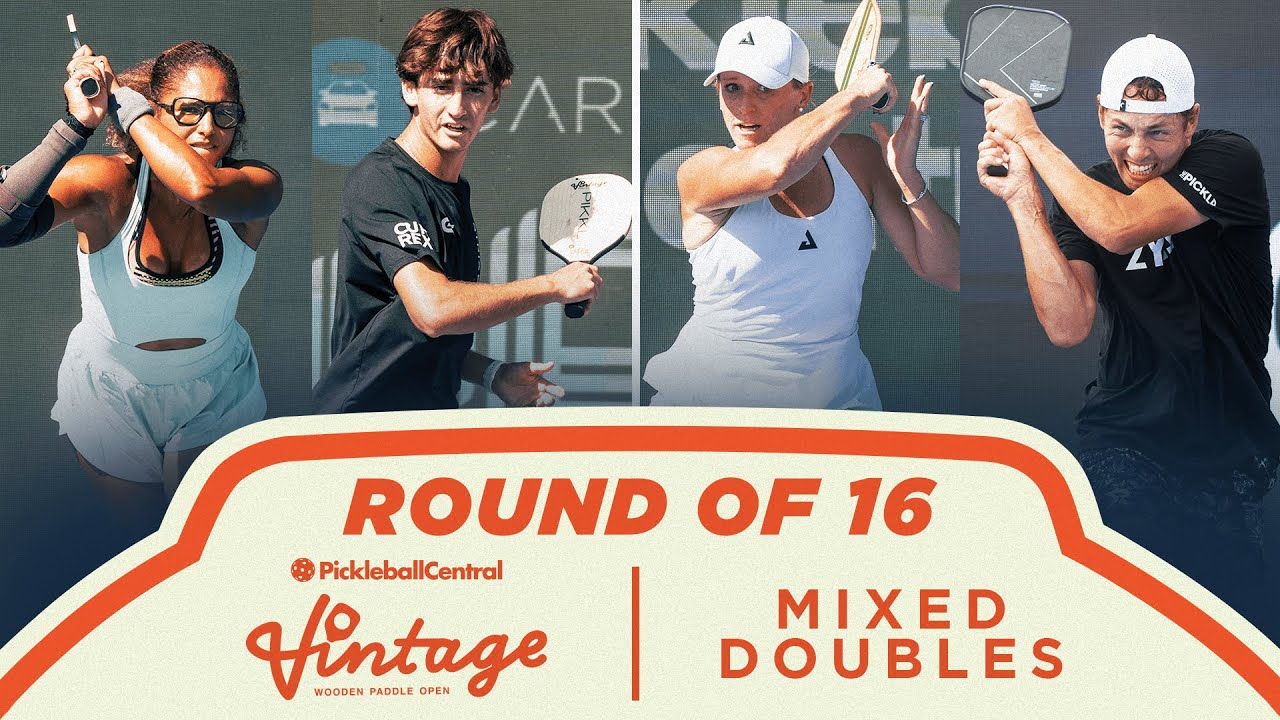 Irvine/Tardio V Buckner/Garnett at the Pickleball Central Sacramento Vintage Open
