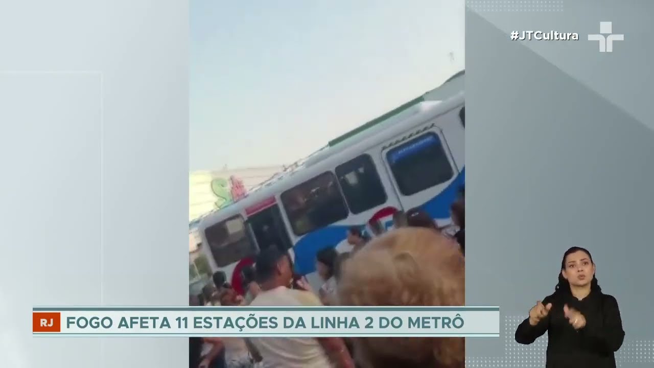Incêndio na zona norte do Rio deixa três mortos e paralisa metrô