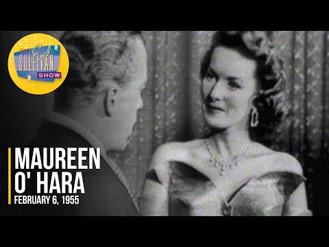 Maureen O'Hara "Talks About Her Career And The Long Gray Line" on The
Ed Sullivan Show