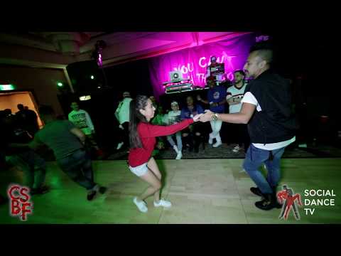Orlando Machuca Jr & Jessica Montalvo - Salsa social dancing | Chicago Salsa & Bachata Festival 2019