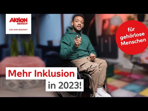 Leeroy: 5 Wünsche für mehr Inklusion in 2023 (Gebärdensprache)
