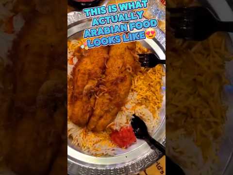 authentic real arabian food looks like 😍#uae #foodvlog #shorts #food
