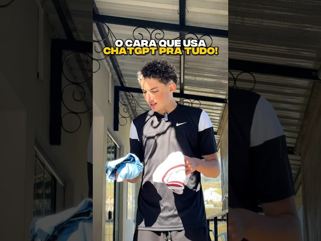 O CARA QUE USA CHATGPT PRA TUDO!