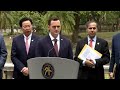 U.S. representative Gallagher and Taiwan foreign minister hold news conference | News9